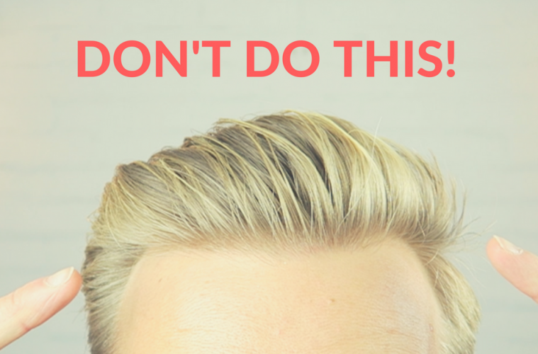 mens hairstyle mistakes