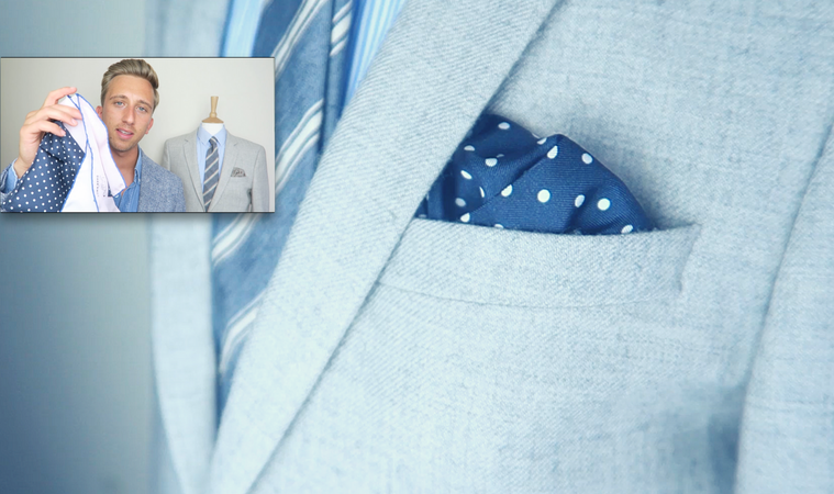 how to fold pocket square